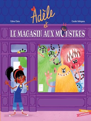 cover image of Adèle et le magasin des monstres